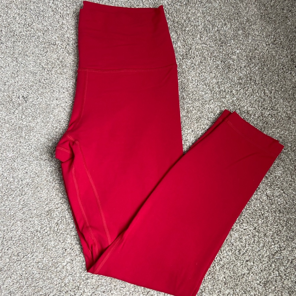25” Lululemon Align Leggings (size 8)